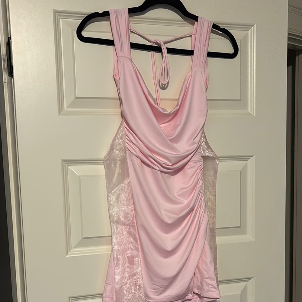 Pink Women's mini dress